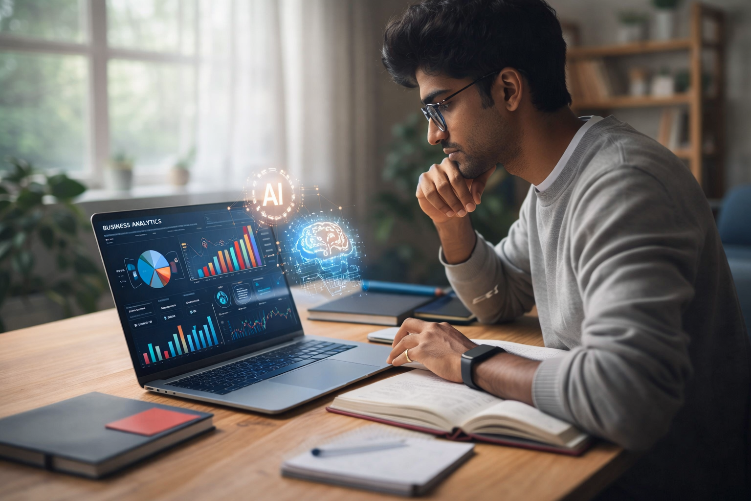 Data Analysis with AI Assistance​