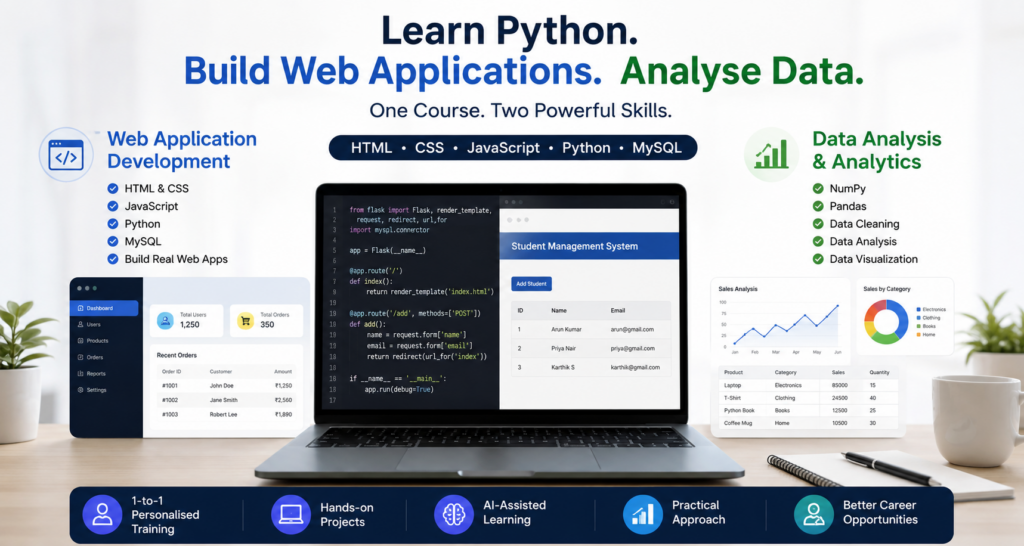 Python Full Stack Development with AI