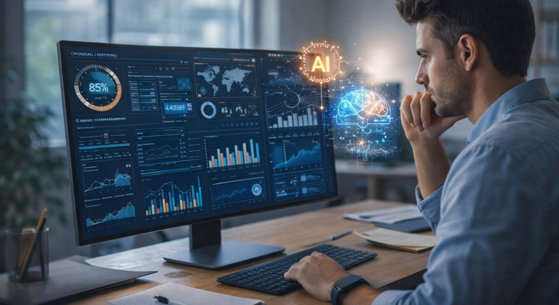 Business Reporting & Dashboard with AI Assistance​